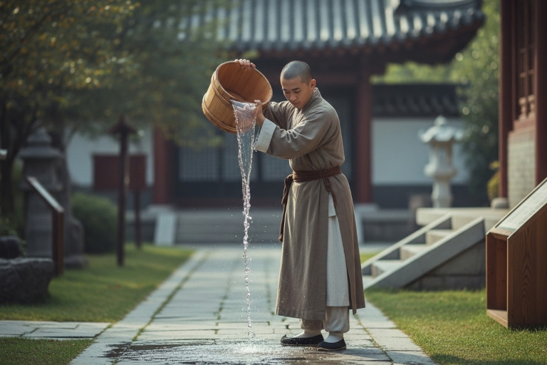 A single act of thoughtless waste taught a young monk a profound lesson about the value within all things, transforming his perspective and shaping his path to mindful appreciation.