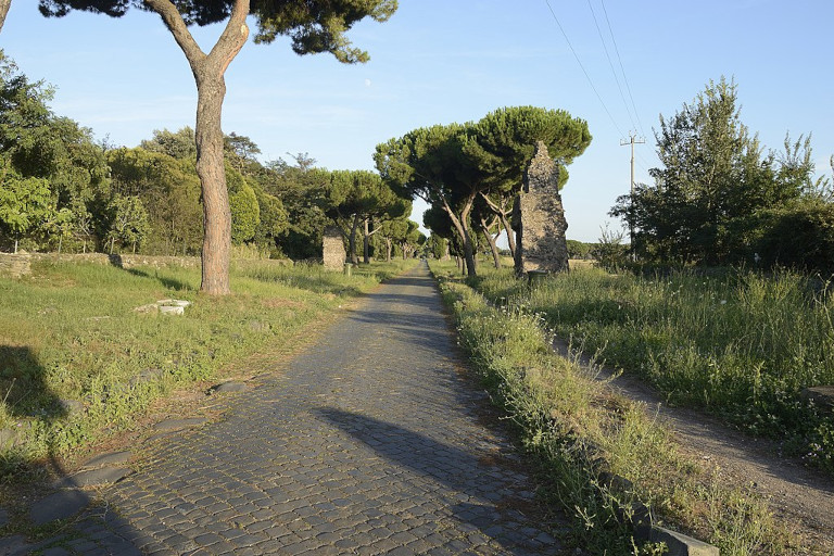 The Via Appia is one of the oldest and most important Roman Empire  roads.