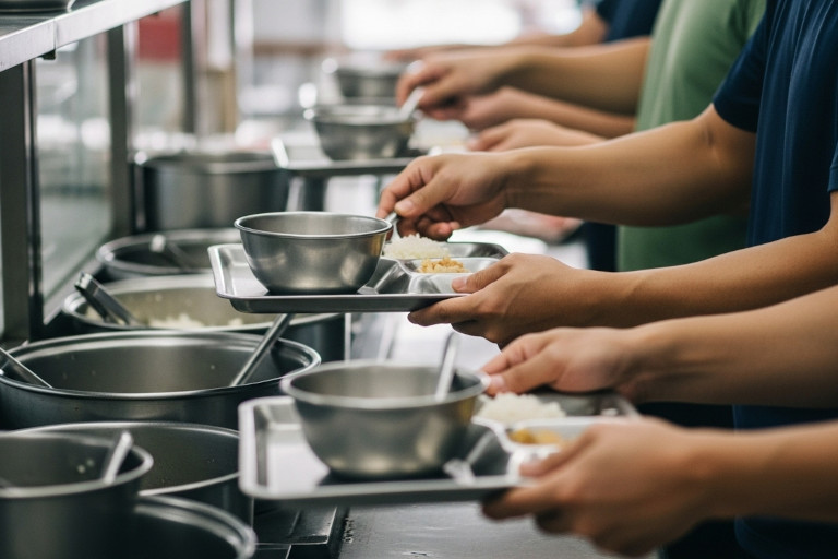 For over 50 years, Grandma Zhu's small self-service cafeteria operated at a loss.