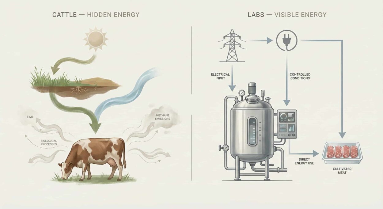 energy consumption and beef are a reactive due. Do we have enough of both to sustain the needs of all of humanity. And for how long?