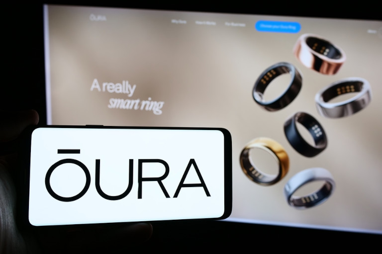 Ad for the Oura wearable.
