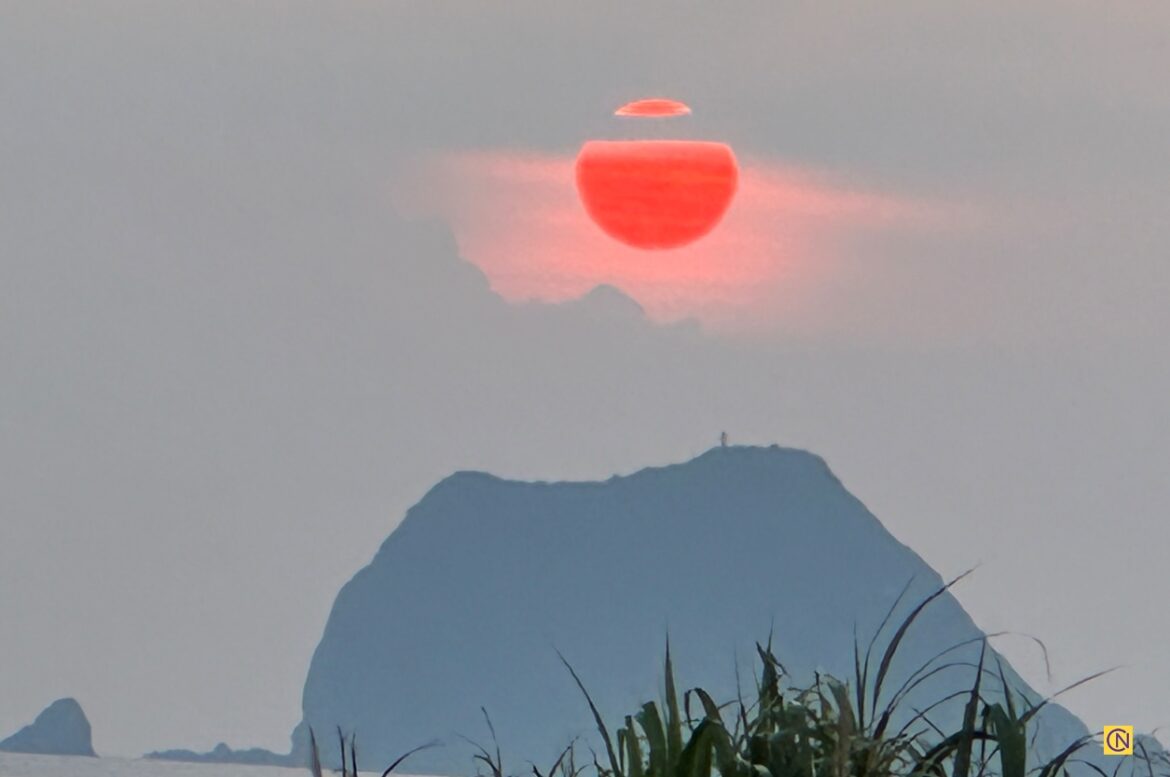 Keelung's Waimushan coastline is a perfect place to watch the sunrise.
