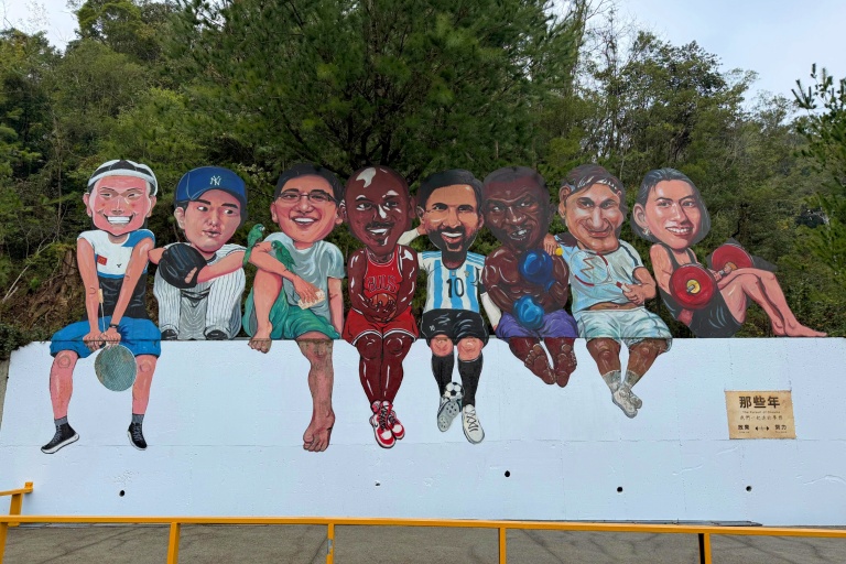 'Pursuit of Dreams' mural features eight sports icons to inspire visitors to choose hard work over giving up.