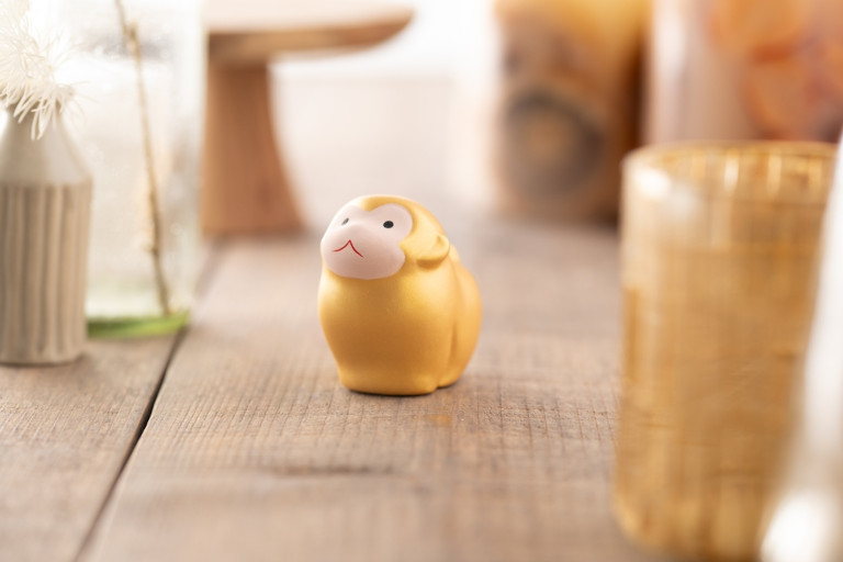 Figurine representing the Monkey from the Chinese Zodiac.