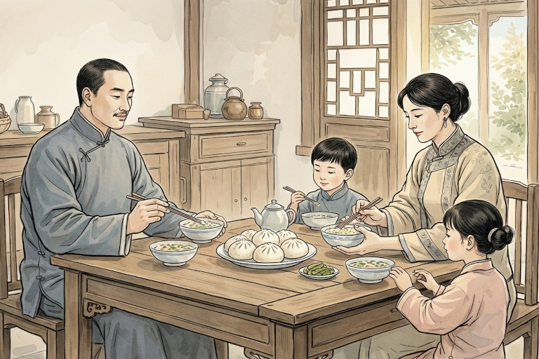 A modest household shaped by discipline and mutual respect reflects the kind of family values Zeng Guofan came to value most.