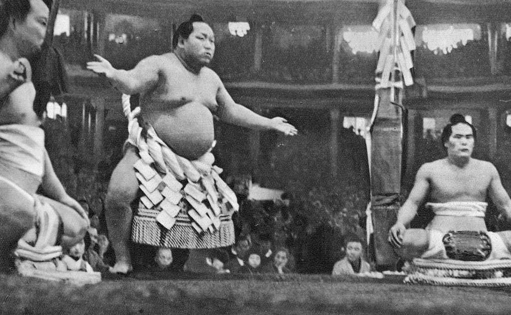 Futabayama Sadaji was a Japanese professional sumo wrestler. He had a winning streak of 69 consecutive bouts, an all-time record.