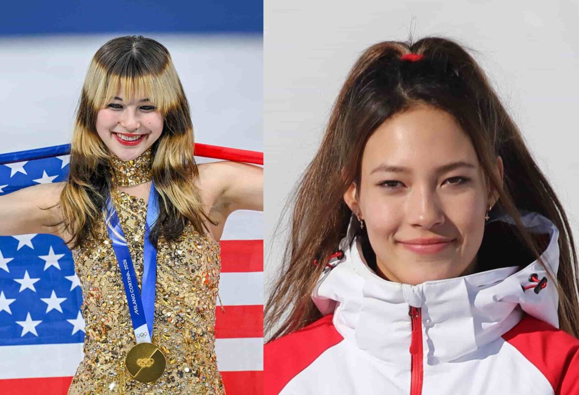 Alysa Liu and Eileen Gu.