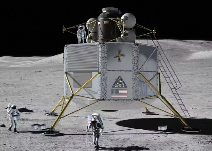 Constellation would have sent astronauts to the lunar surface on a lander called Altair.