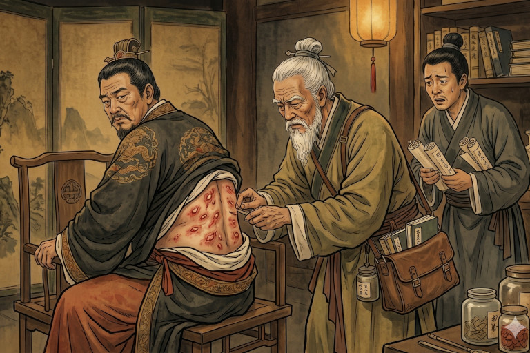 Though the governor had access to the best doctors available, none could cure his illness.