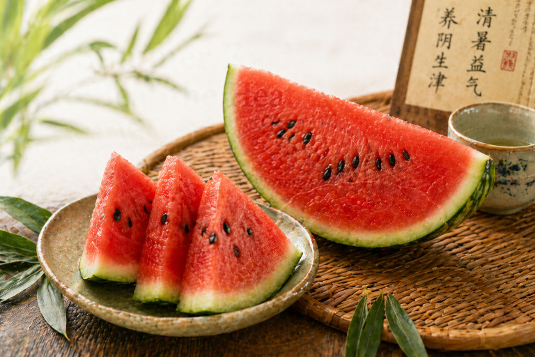 Watermelon has long been valued in Chinese summer kitchens for clearing heat, replenishing fluids, and easing thirst on hot days.