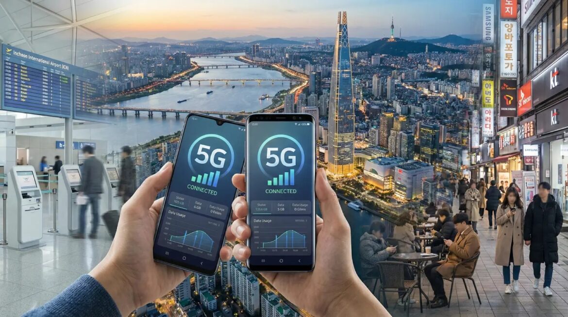 South Korea's Internet on mobile phones.
