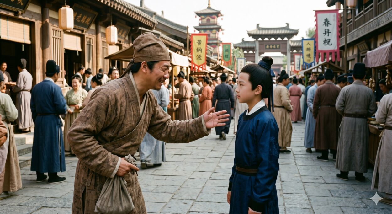He remembered that when Xi’er was 4 years old, he had fallen and cut his left brow, leaving a small scar.