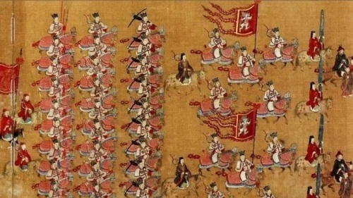 Zhao Kuangyin fell off his horse, and the enemy generals took the opportunity to surround him. At this moment, a cavalryman sped up in front of him.