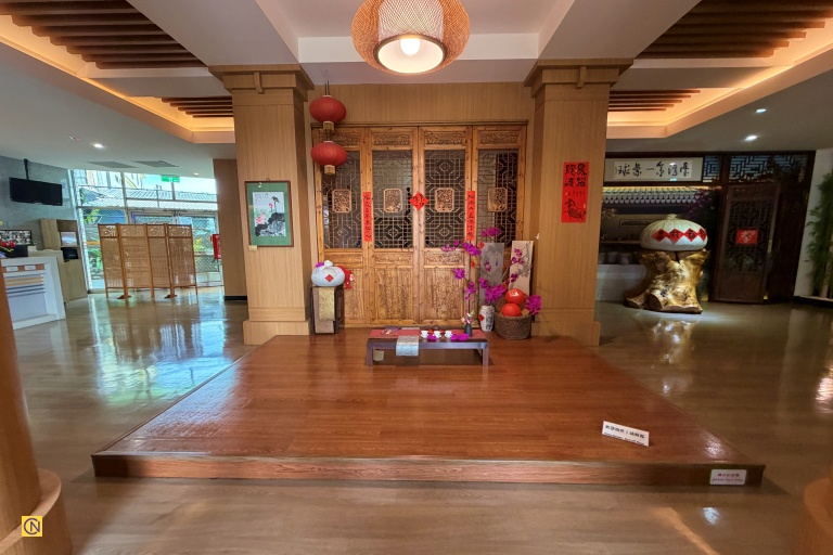 The Songboling Visitor Center serves as a gateway to Taiwan’s rich tea culture.
