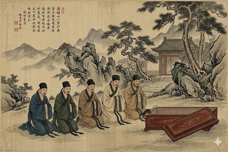 When the mouse ran up one of the suspect's legs, Ma Yingxiang was able to get his confession.