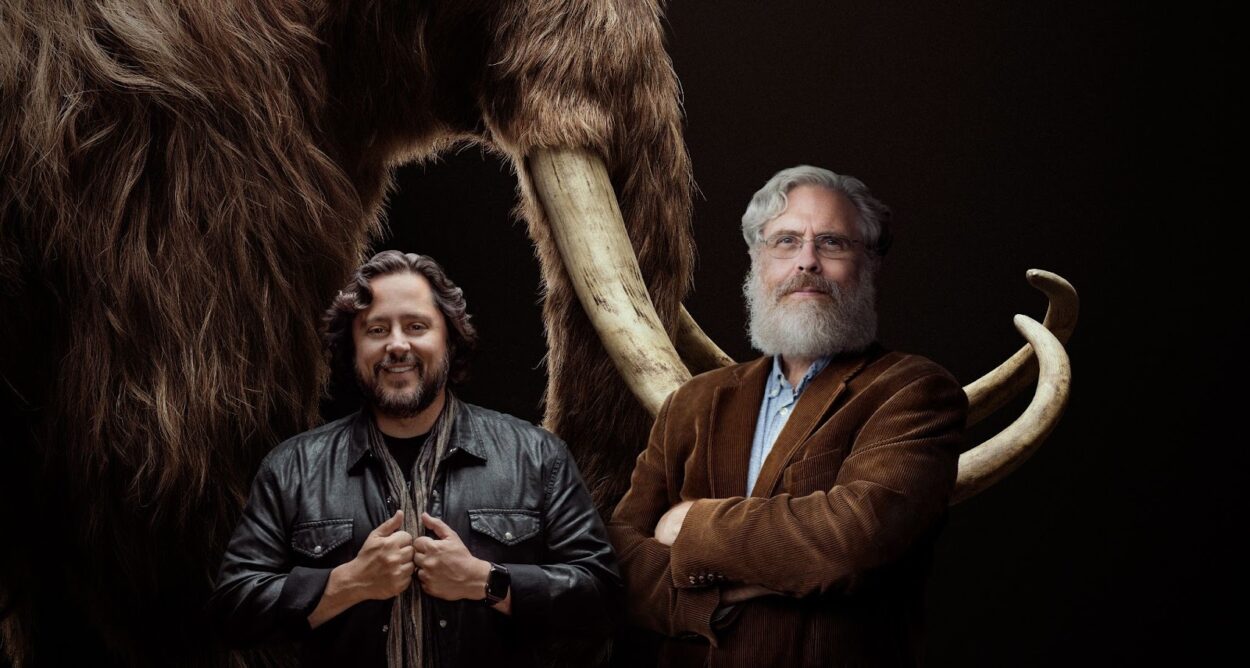 Colossal Bioscience founders Ben Lamm (L) and George Church, Ph.D.