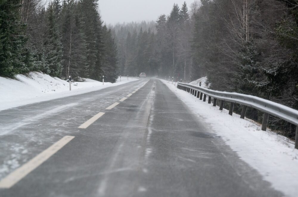 Northern Sweden has a snowy subarctic climate, markedly different from other regions.
