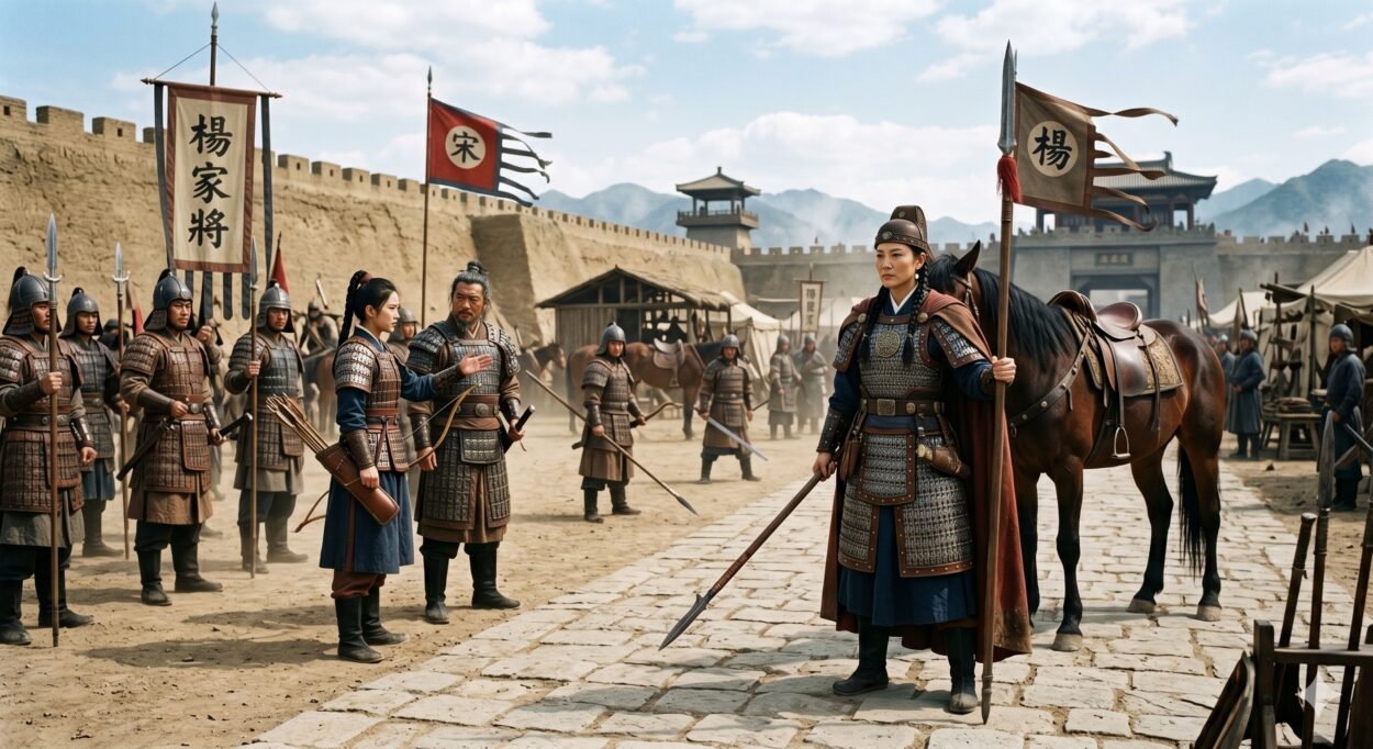 From an early age, She Taijun trained in martial arts and grew into a capable, intelligent woman skilled in horsemanship, archery, military strategy, and leadership. She assisted her father and brothers in training troops and overseeing military affairs, gaining firsthand experience in the discipline of command.