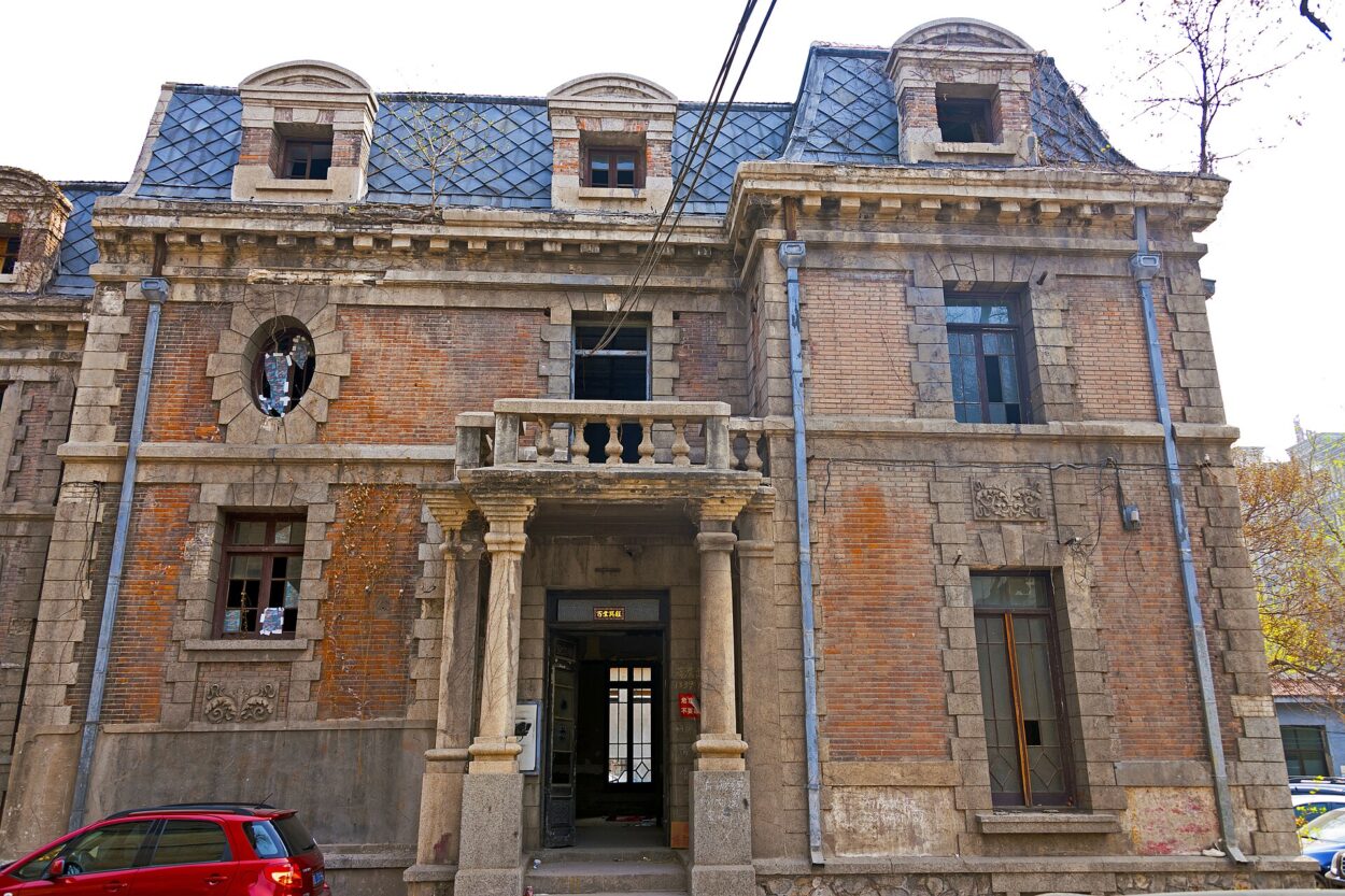 Chaonei No. 81 is Beijing's most famous haunted house: a decaying French Baroque mansion in the Chaoyangmen neighborhood, three stories of gray brick behind a locked gate.