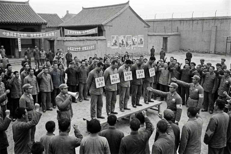 During the Campaign to Suppress Counterrevolutionaries and related political movements, executions, imprisonment, and political control spread widely.