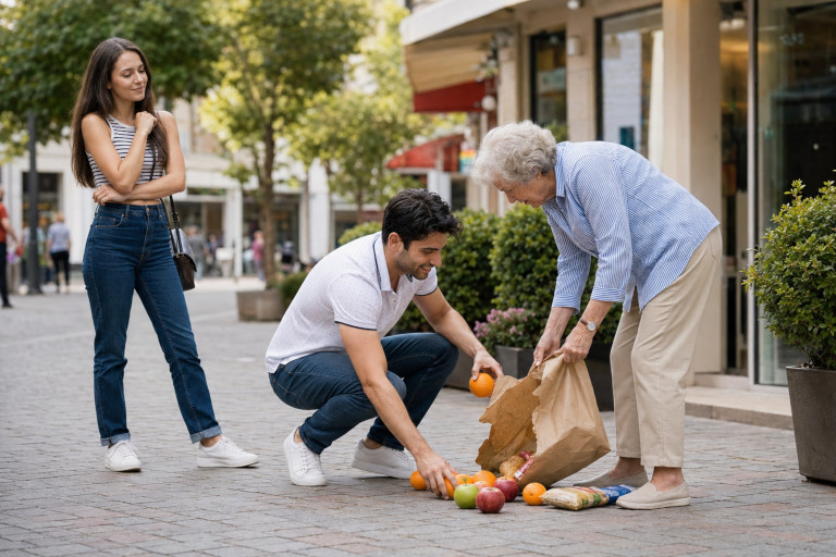Good character is reflected in consistent kindness, responsibility, self-control, and respect for others, even when there is nothing to gain.