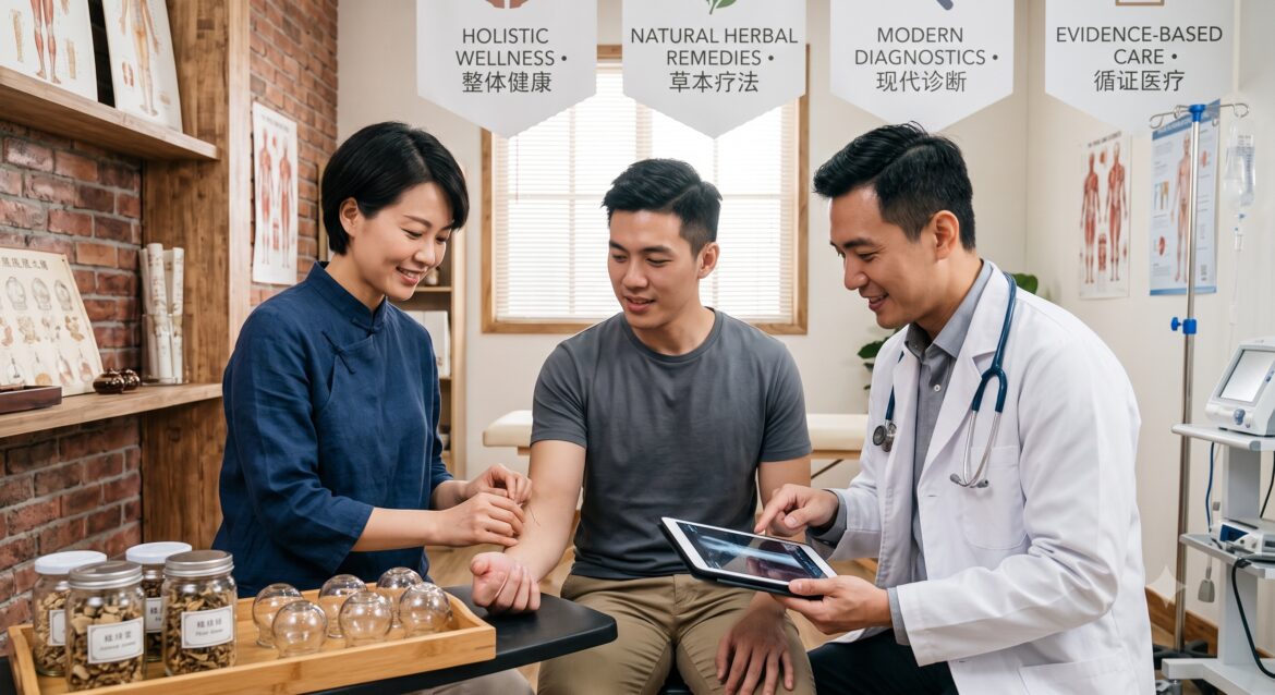 Chinese and Western medicine..
