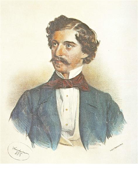 Before he married, the young Johann Strauss II was Vienna's most sought-after bachelor.