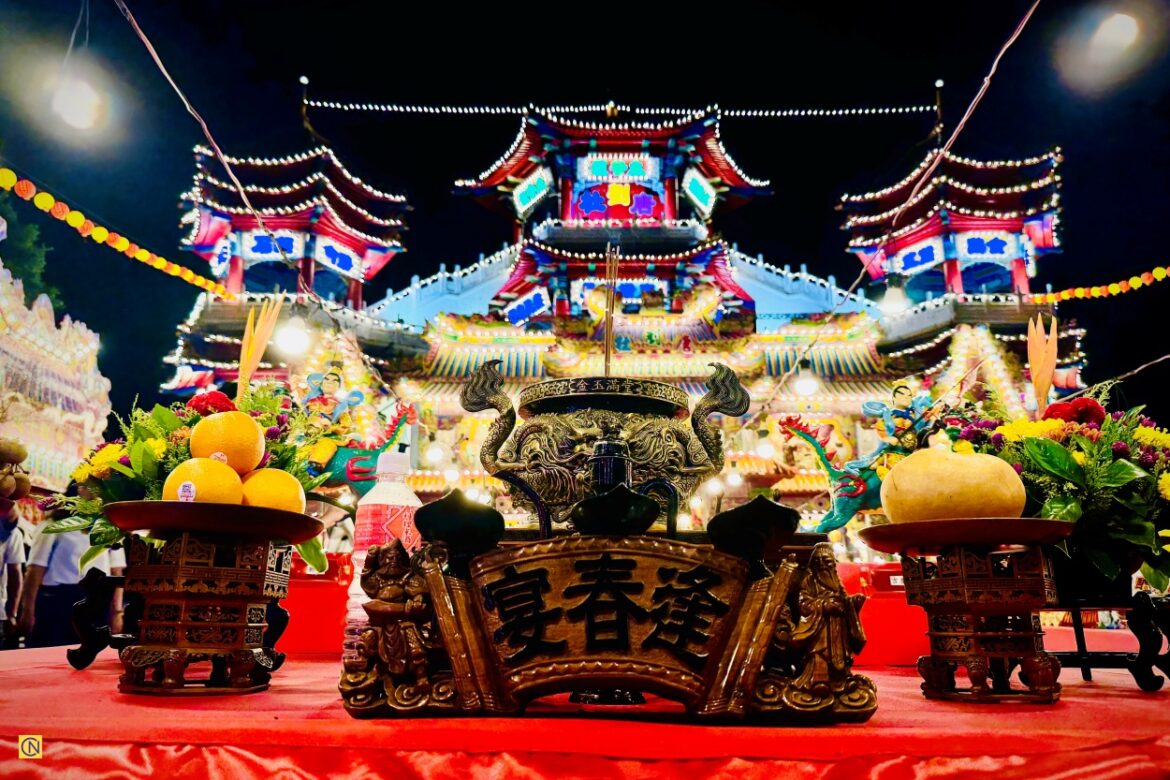 The 2026 Keelung Ghost Festival in northern Taiwan.