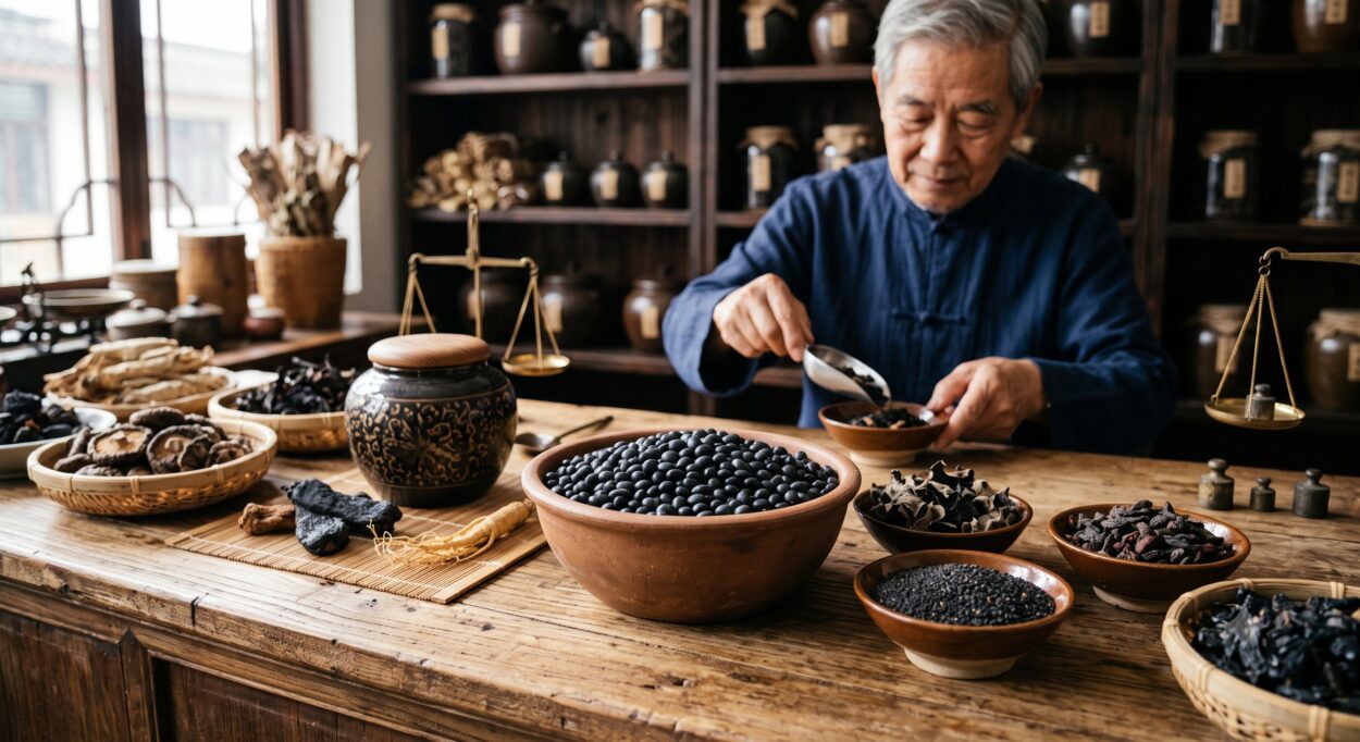 Among all dark legumes, black beans stand out as the undisputed "King of Beans" for boosting vitality, strengthening structural health, and preserving deep pigment in human hair.