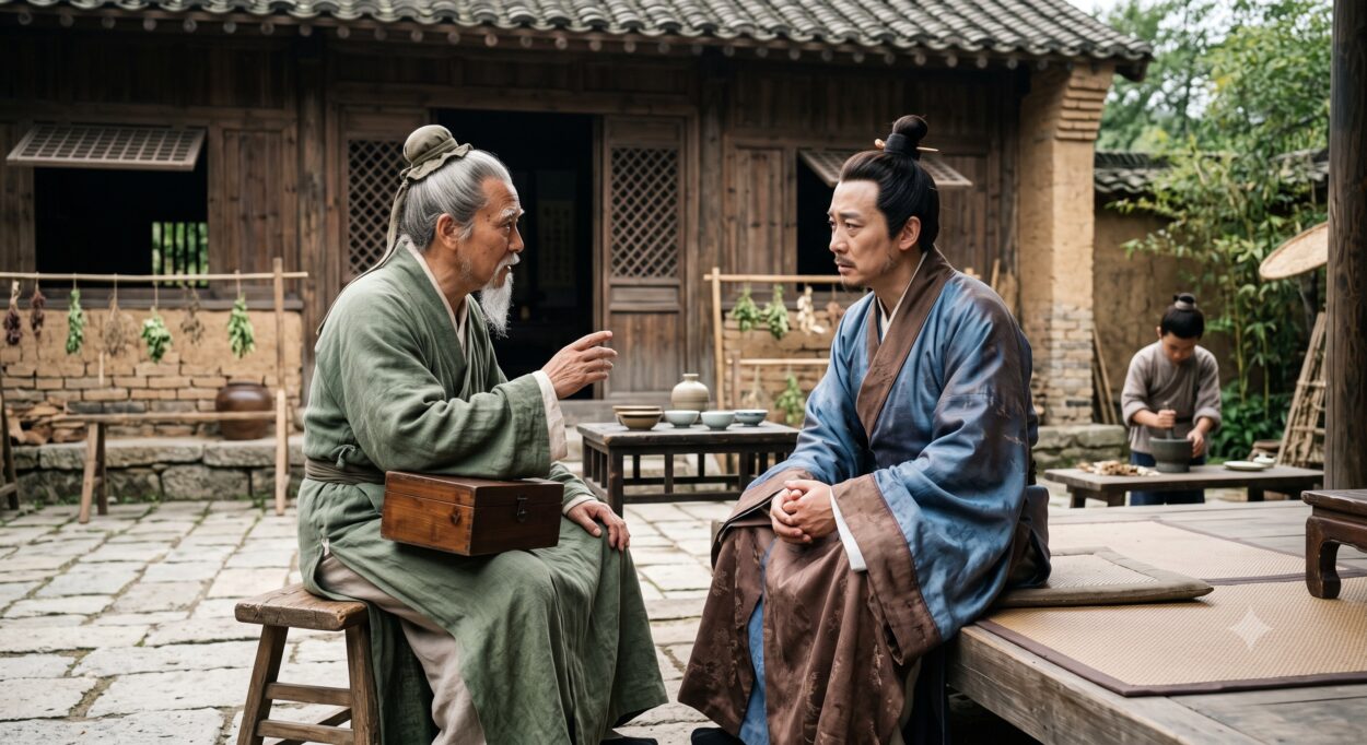 According to the Records of the Three Kingdoms, a retired official named Dun Zixian, who had once served as an inspector, sought Hua Tuo's advice after recovering from a serious illness. Hua Tuo warned him that although the acute symptoms had disappeared, his body had not yet fully recovered. He advised him to avoid excessive exertion and indulgence, cautioning that a relapse could threaten his life.