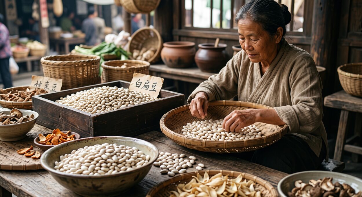 Widely recognized in traditional culinary medicine as 'Emperor beans,' white hyacinth beans offer exceptional targeted protection for the respiratory system.