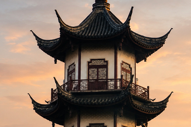 Zhouzhuang's Milou Tower.