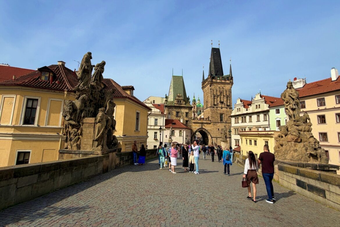 Charles Bridge is more than a crossing over the Vltava River in Praque.