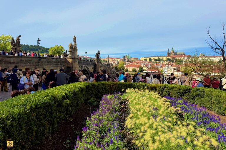 One of the best photography spots at the eastern end of Charles Bridge.