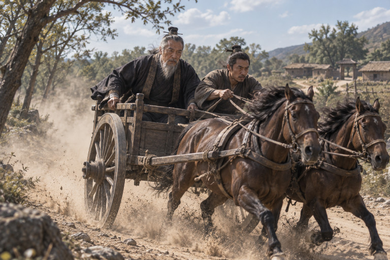 Determined to save Shuxiang, Qi Xi took the swiftest carriage he could find and hurried to plead his case.
