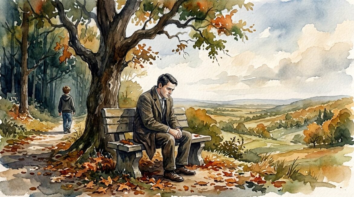A disheartened father.