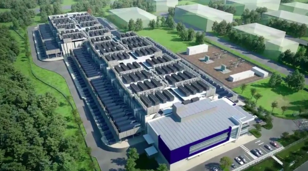 Airtrunk's SYD1 hyperscale data center at Huntingwood, Sydney is one of the largest in Australia.