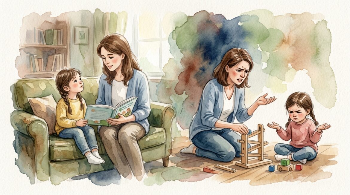 Parent's behavior shapes a child's life.