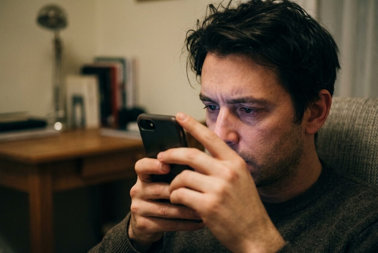 One reason is that smartphones require sustained close-up focus. When we look at something nearby, the muscles that focus our eyes remain active.