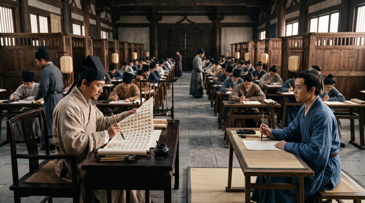 The imperial exams.