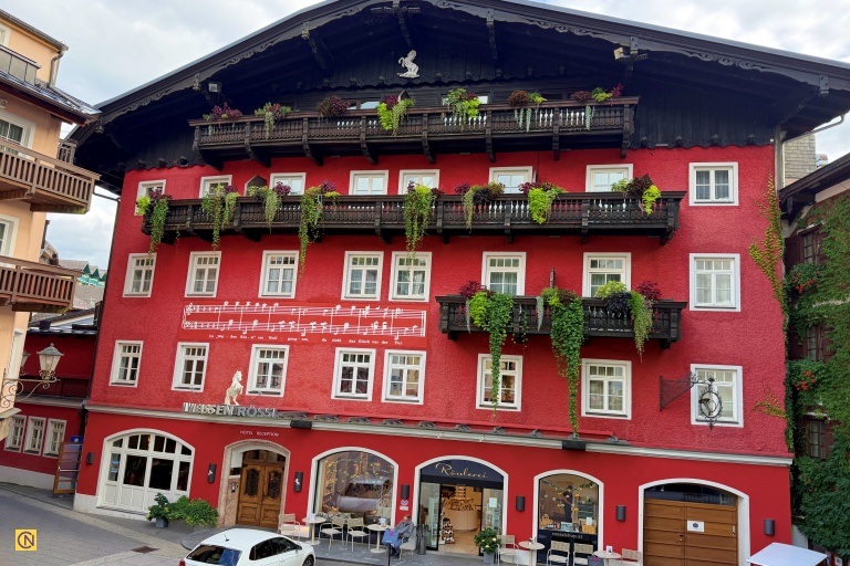 The lakeside White Horse Inn is famous as the setting of the beloved operetta The White Horse Inn, Austria.
