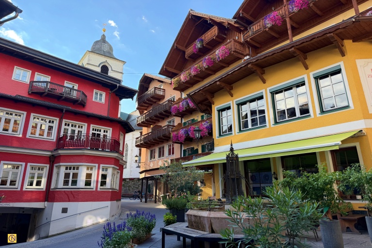 The charming St. Wolfgang village.